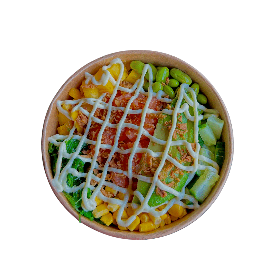 Poké bowl zalm